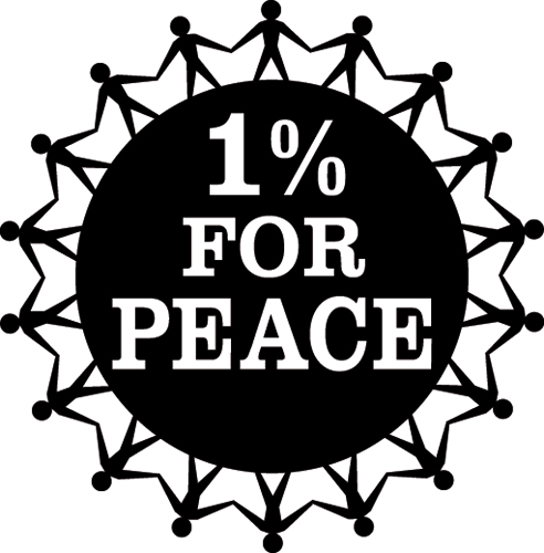 1 percent for peace Logo PNG Vector Gratis