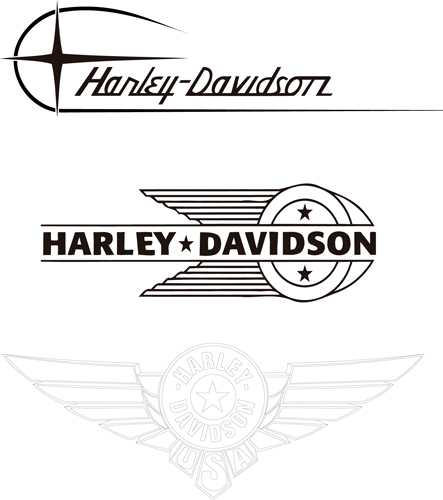 harley davidson old s Logo PNG Vector Gratis