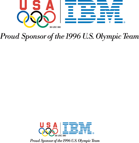 Descargar Logo Vectorizado ibm olympic games b Gratis