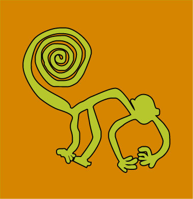 Descargar Logo Vectorizado mono de nazca Gratis