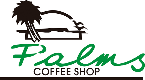 palms coffee shop Logo PNG Vector Gratis