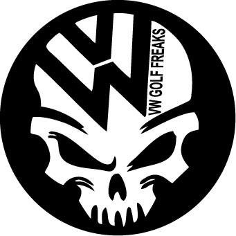 Descargar Logo Vectorizado Vw skull Gratis